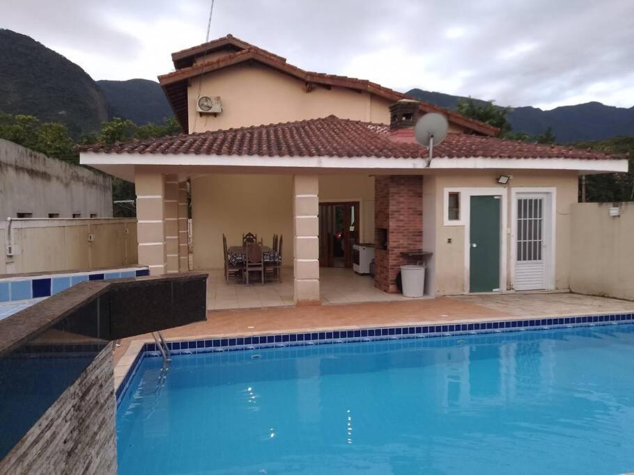 Lindo Sobrado No Condominio Bertioga Esterno foto